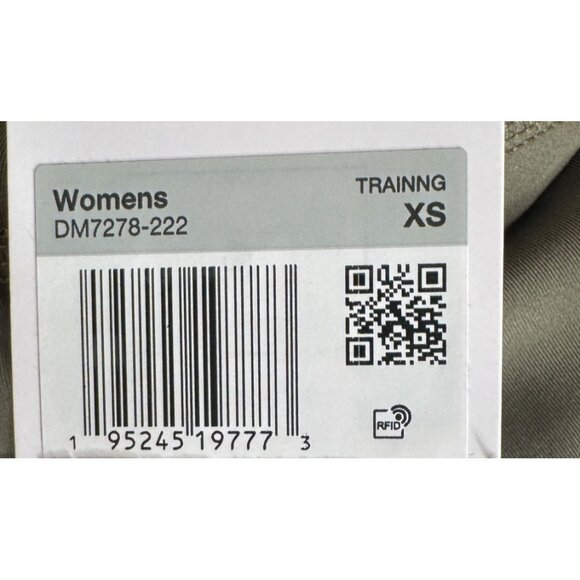 NWT Nike XS Womens Dri-Fit Olive Green High-Waisted Leggings Polyester & Spandex - Picture 7 of 16